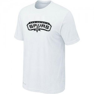 San Antonio Spurs Big & Tall Blanc Tee-Shirt d'équipe de NBA Magasin d'usine - pour Homme