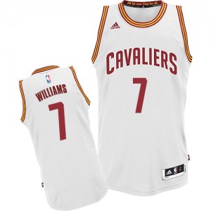 Maillot Adidas Blanc Home Swingman Cleveland Cavaliers - Mo Williams #7 - Homme