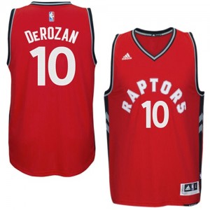 Maillot Swingman Toronto Raptors NBA climacool Rouge - #10 DeMar DeRozan - Homme