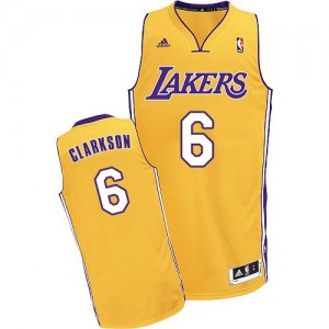 Maillot Adidas Or Home Swingman Los Angeles Lakers - Jordan Clarkson #6 - Homme