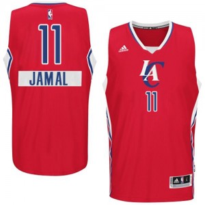 Maillot Adidas Rouge 2014-15 Christmas Day Authentic Los Angeles Clippers - Jamal Crawford #11 - Homme
