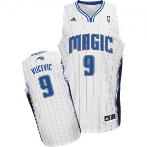 Orlando Magic Nikola Vucevic #9 Home Swingman Maillot d'équipe de NBA - Blanc pour Homme