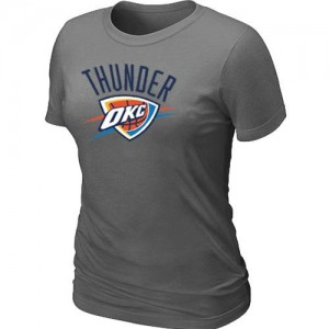 Tee-Shirt NBA Gris foncé Oklahoma City Thunder Big & Tall Femme