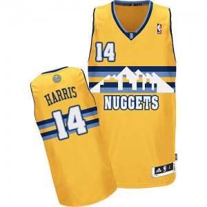 Maillot Authentic Denver Nuggets NBA Alternate Or - #14 Gary Harris - Homme