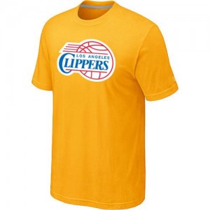 T-shirt principal de logo Los Angeles Clippers NBA Big & Tall Jaune - Homme