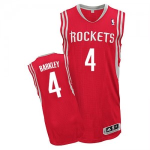 Houston Rockets #4 Adidas Road Rouge Authentic Maillot d'équipe de NBA en ligne pas chers - Charles Barkley pour Homme