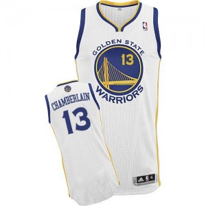 Maillot NBA Authentic Wilt Chamberlain #13 Golden State Warriors Home Blanc - Homme