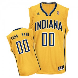 Maillot NBA Swingman Personnalisé Indiana Pacers Alternate Or - Femme