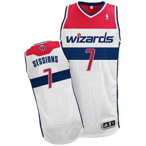 Maillot NBA Authentic Ramon Sessions #7 Washington Wizards Home Blanc - Homme