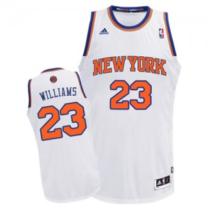 Maillot Swingman New York Knicks NBA Home Blanc - #23 Derrick Williams - Homme