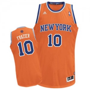 Maillot Swingman New York Knicks NBA Alternate Orange - #10 Walt Frazier - Homme
