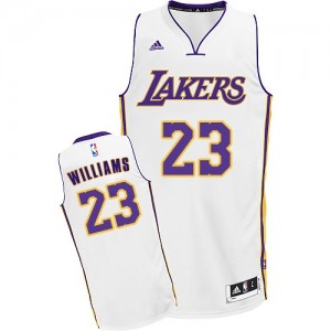 Los Angeles Lakers #23 Adidas Alternate Blanc Swingman Maillot d'équipe de NBA Prix d'usine - Louis Williams pour Homme