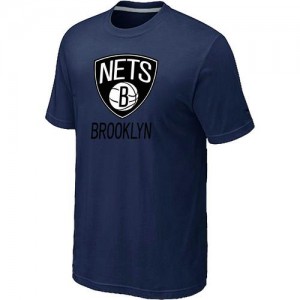 Brooklyn Nets Big & Tall Tee-Shirt d'équipe de NBA - Marine pour Homme