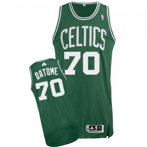 Boston Celtics Gigi Datome #70 Road Authentic Maillot d'équipe de NBA - Vert (No Blanc) pour Homme
