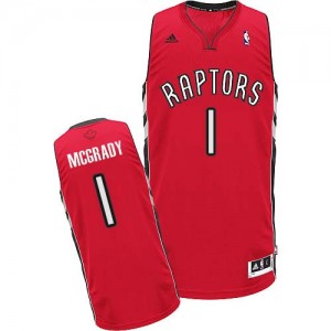 Maillot Swingman Toronto Raptors NBA Road Rouge - #1 Tracy Mcgrady - Homme