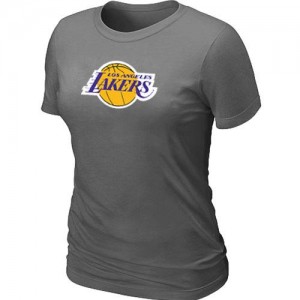 Tee-Shirt NBA Los Angeles Lakers Big & Tall Gris foncé - Femme