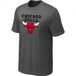 Tee-Shirt Gris foncé Big & Tall Chicago Bulls - Homme