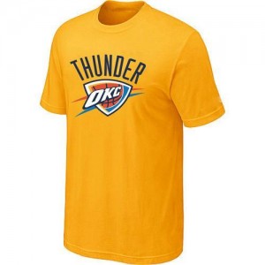 Tee-Shirt Jaune Big & Tall Oklahoma City Thunder - Homme