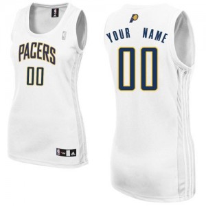 Maillot Indiana Pacers NBA Home Blanc - Personnalisé Authentic - Femme