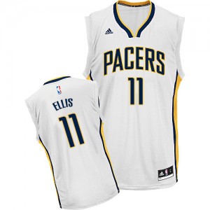 Indiana Pacers #11 Adidas Home Blanc Swingman Maillot d'équipe de NBA Discount - Monta Ellis pour Homme